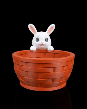 Bunny Find Treat Container