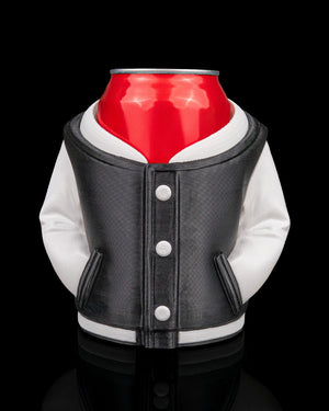 Varsity Jacket Style Can Or Trinket Holder