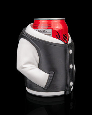 Varsity Jacket Style Can Or Trinket Holder