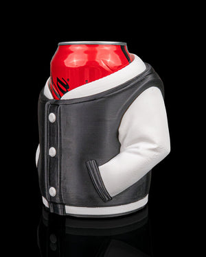 Varsity Jacket Style Can Or Trinket Holder